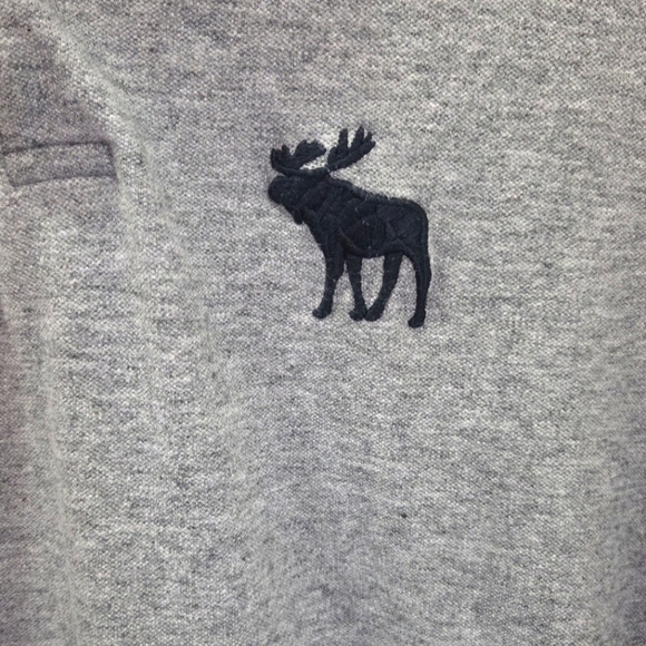 ⭐️Abercrombie And Fitch Gray Polo Shirt - Picture 4 of 4